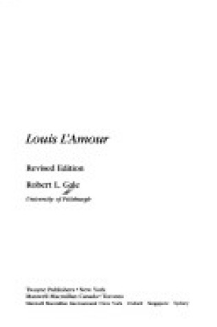 Cover of Louis l'Amour