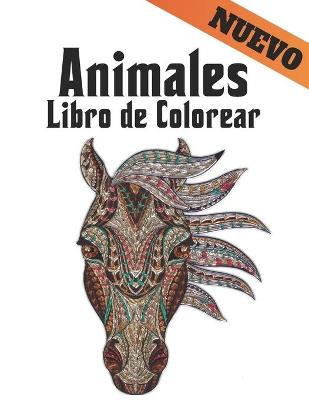 Book cover for Libro de Colorear Animales