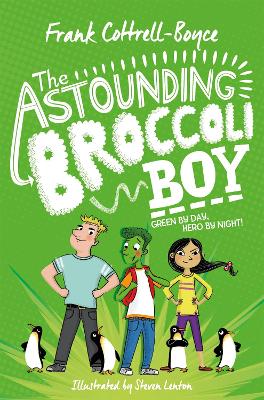 Book cover for The Astounding Broccoli Boy