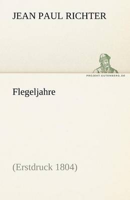 Book cover for Flegeljahre