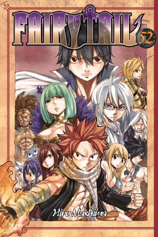 Book cover for Fairy Tail 52