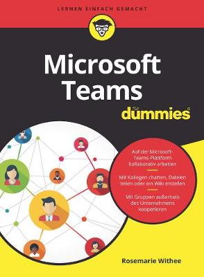 Book cover for Microsoft Teams für Dummies