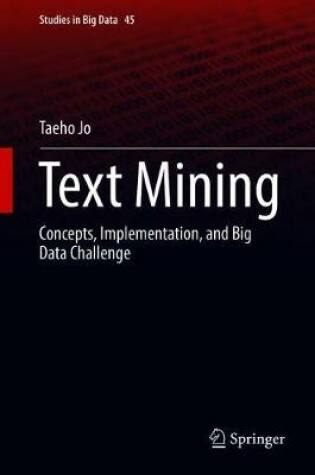 Cover of Text Mining