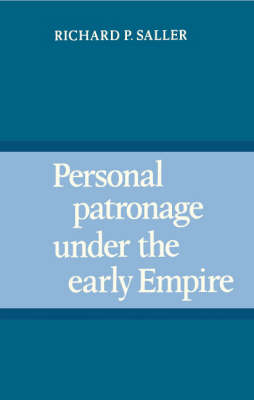 Book cover for Personal Patronage under the Early Empire