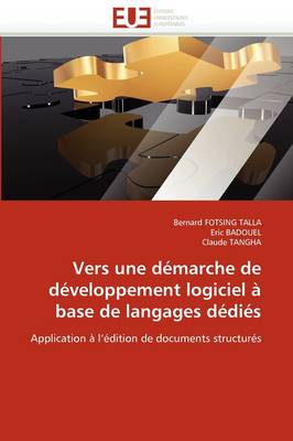 Book cover for Vers Une D marche de D veloppement Logiciel   Base de Langages D di s