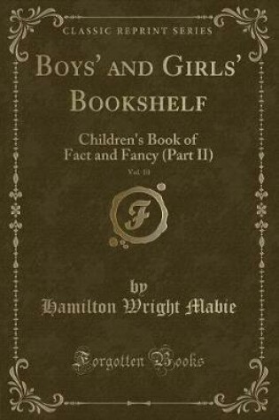 Cover of Boys' and Girls' Bookshelf, Vol. 10