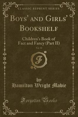 Book cover for Boys' and Girls' Bookshelf, Vol. 10