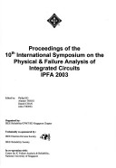Book cover for 10th Annual Symposium on Physical and Failure Analysis of Integrated Circuits (Ipfa)