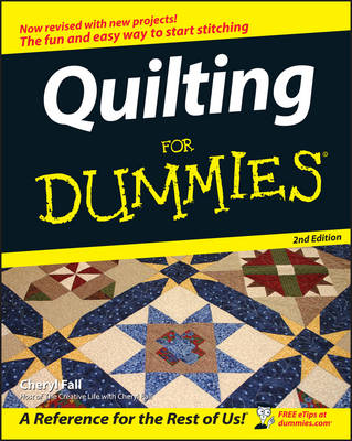 Book cover for Quilting For Dummies