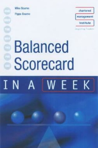 Cover of Balanced Scorecard in a Week