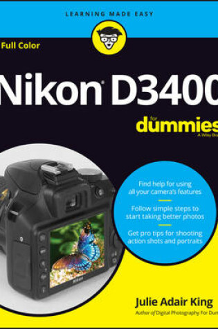 Cover of Nikon D3400 For Dummies