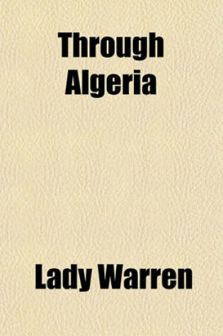 Cover of Through Algeria