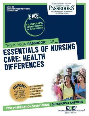 Book cover for Essentials of Nursing Care: Health Differences (Rce-82)