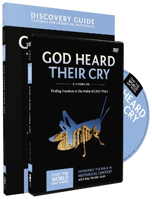 Book cover for God Heard Their Cry Discovery Guide with DVD