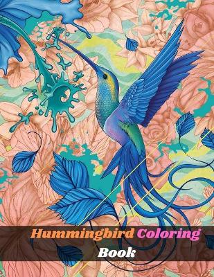 Book cover for Hummingbird Coloring Book