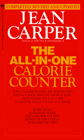 Book cover for The All-in-One Calorie Counter