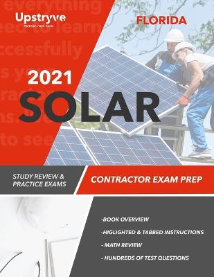 Book cover for 2021 Florida Solar Contractor Exam Prep