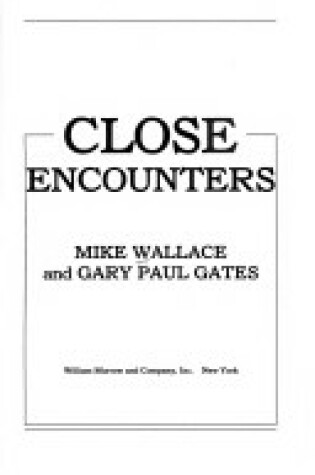 Cover of Close Encounters