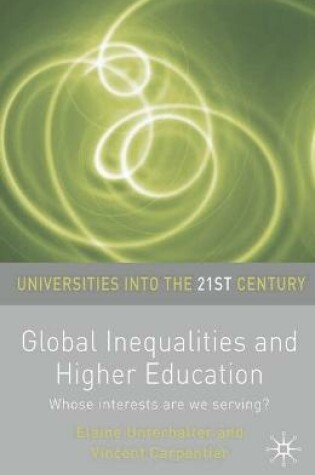 Cover of Global Inequalities and Higher Education