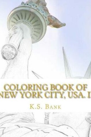 Cover of Coloring Book of New York City, USA. II