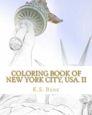 Cover of Coloring Book of New York City, USA. II