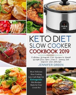 Book cover for Keto Diet Slow Cooker Cookbook 2019