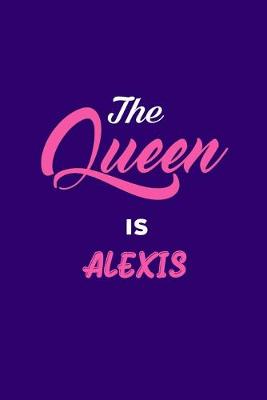 Book cover for The Queen is Alexis, Little Women