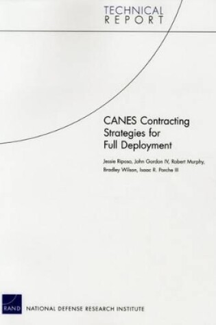 Cover of Canes Contracting Strategies for Full Deployment