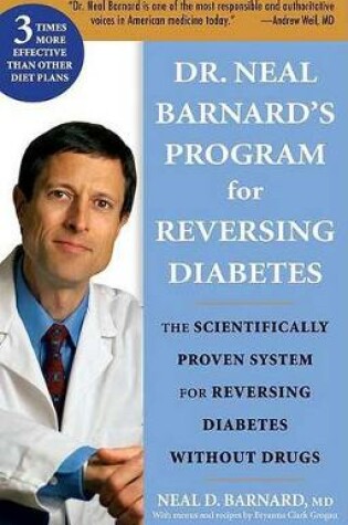 Cover of Dr. Neal Barnard's Book for Reversing Diabetes