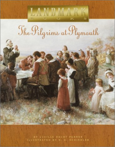 Book cover for Pilgrims at Plymouth, the