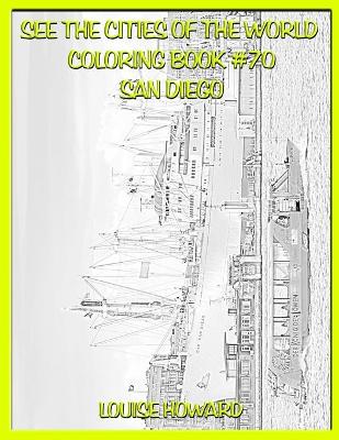 Book cover for See the Cities of the World Coloring Book #70 San Diego