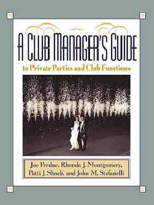 Book cover for A Club Manager's Guide to Private Parties and Club Functions