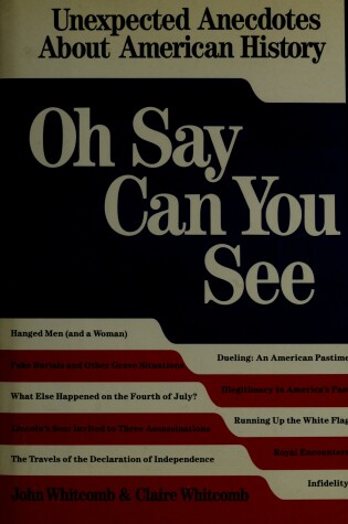 Cover of Oh Say Can You See