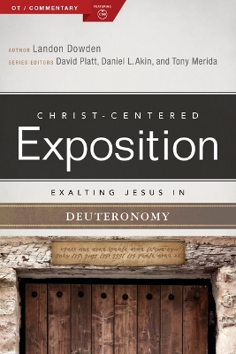 Book cover for Exalting Jesus in Deuteronomy