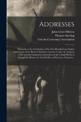 Book cover for Addresses