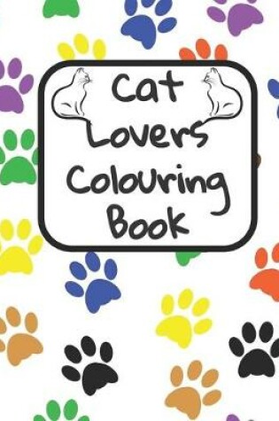 Cover of Cat Lovers colouring book