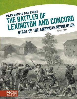 Book cover for The Battles of Lexington and Concord