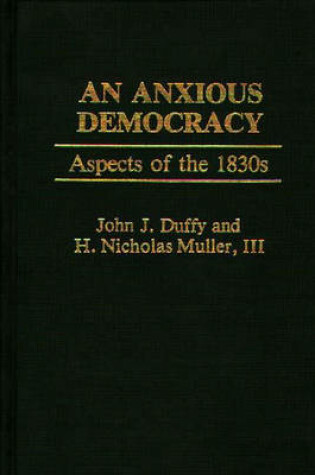 Cover of An Anxious Democracy