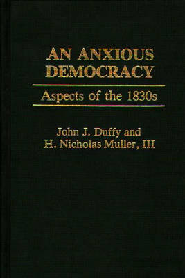 Book cover for An Anxious Democracy