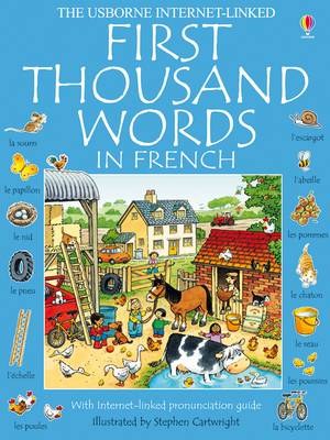 Book cover for First Thousand Words In French Mini Ed