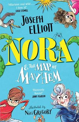Book cover for Nora and the Map of Mayhem