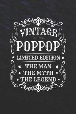 Book cover for Vintage Poppop Limited Edition The Man Myth The Legend