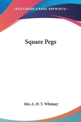 Cover of Square Pegs