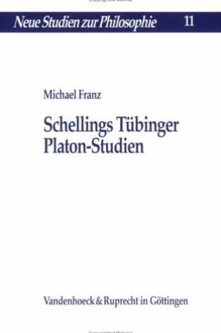 Cover of Schellings Tubinger Platon-Studien