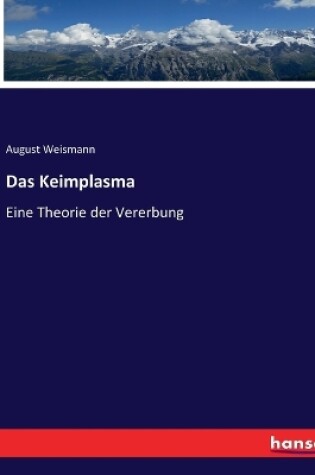 Cover of Das Keimplasma