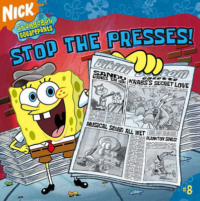 Book cover for Spongebob 08 Stop the Press