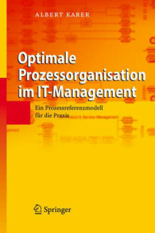Cover of Optimale Prozessorganisation Im It-Management