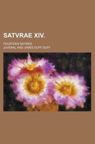 Cover of Satvrae XIV.; Fourteen Satires