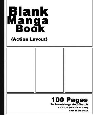 Book cover for Blank Manga-White