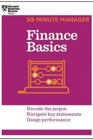 Cover of Finance Basics (HBR 20-Minute Manager Series)